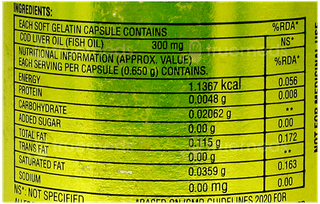 Lupins Cod Liver Oil Capsule 100